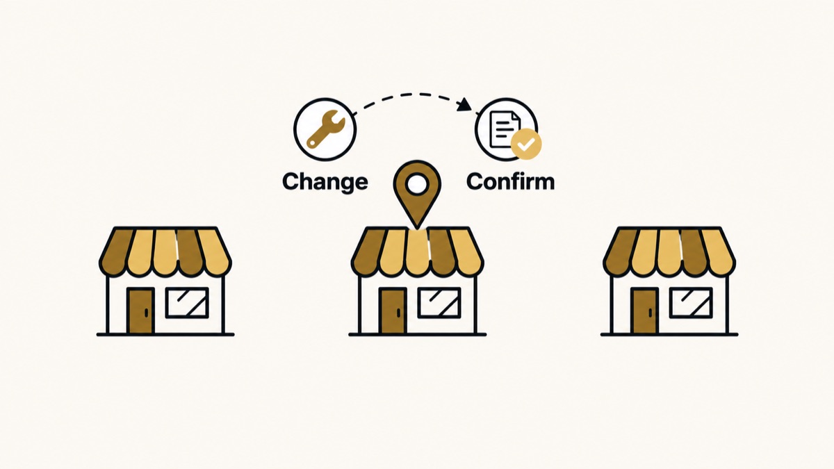 A change at one branch is verified at that branch while the other branches remain unchanged.